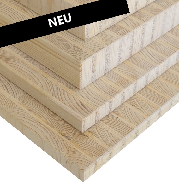 Der Ducerf-Konzern bringt seine neue Leimholzplatte YD-Woods© N°1 Design by Sylvain Hardy auf den Markt