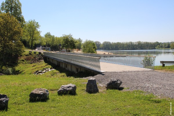 Fußgängerbrücke Freizeitanlage