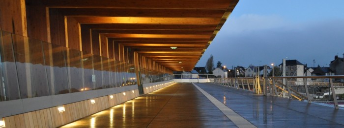 Fußgängerbrücke SNCF