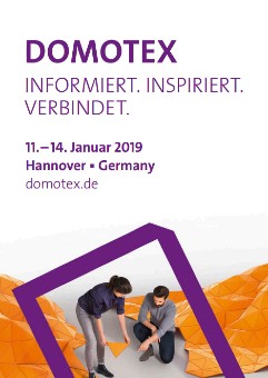 Domotex Hannover  2019 Besucherprospekt