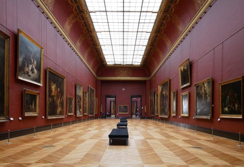 Ein neuer Parkettboden für den Louvre
