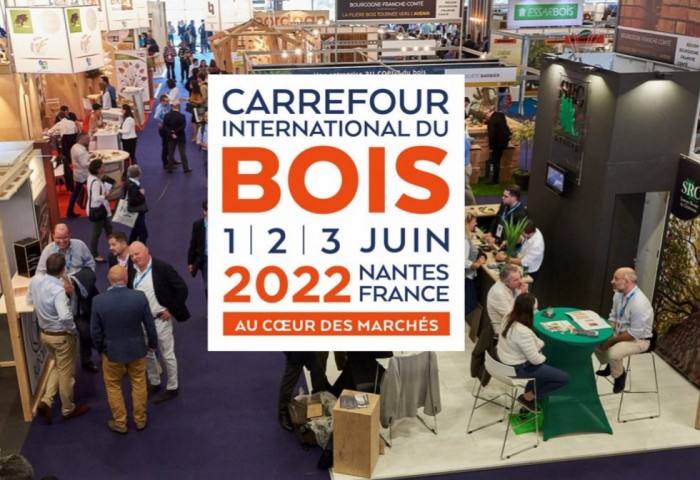 Ducerf-Gruppe an der nächsten Carrefour International du bois Frankreich