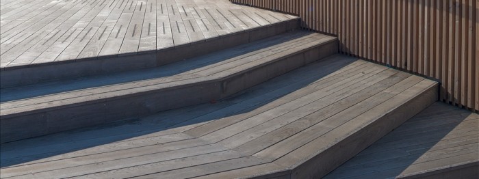 Terrassen und Treppen für die Anlage „Icade“ – Rungis