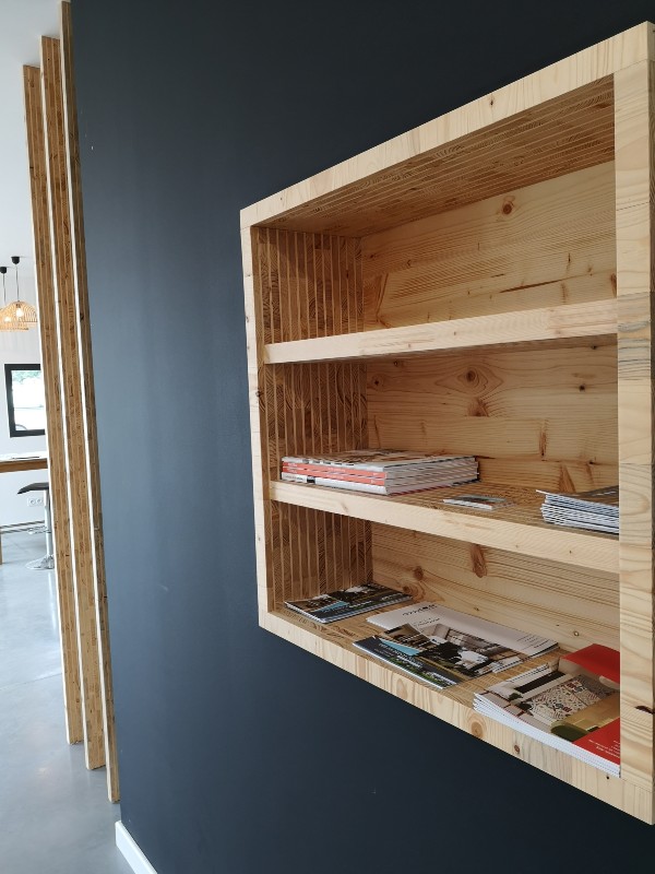 Innenausstattung Showroom aus Yd-Woods©