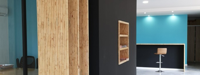 Innenausstattung Showroom aus Yd-Woods©