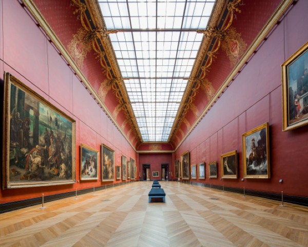 Ein neuer Parkettboden für den Louvre